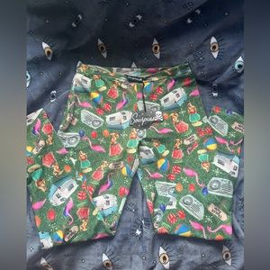 Sourpuss Trailer Park Leggings NEW Small Stretchy